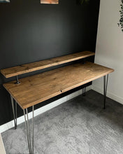 Load image into Gallery viewer, Reclaimed Wood Industrial Style Desk

